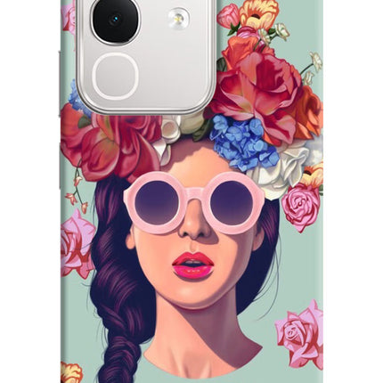 Pretty Girl iQOO Z10x 5G Hard Case Back Cover by Casekaro