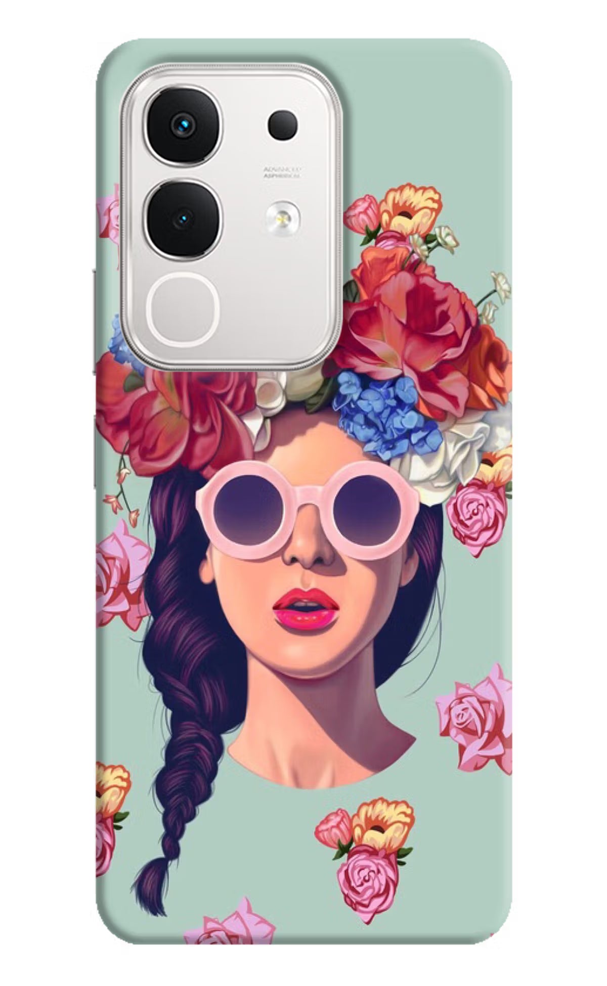 Pretty Girl iQOO Z10x 5G Hard Case Back Cover by Casekaro