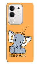 High On Music iQOO Z10x 5G Hard Case Back Cover by Casekaro