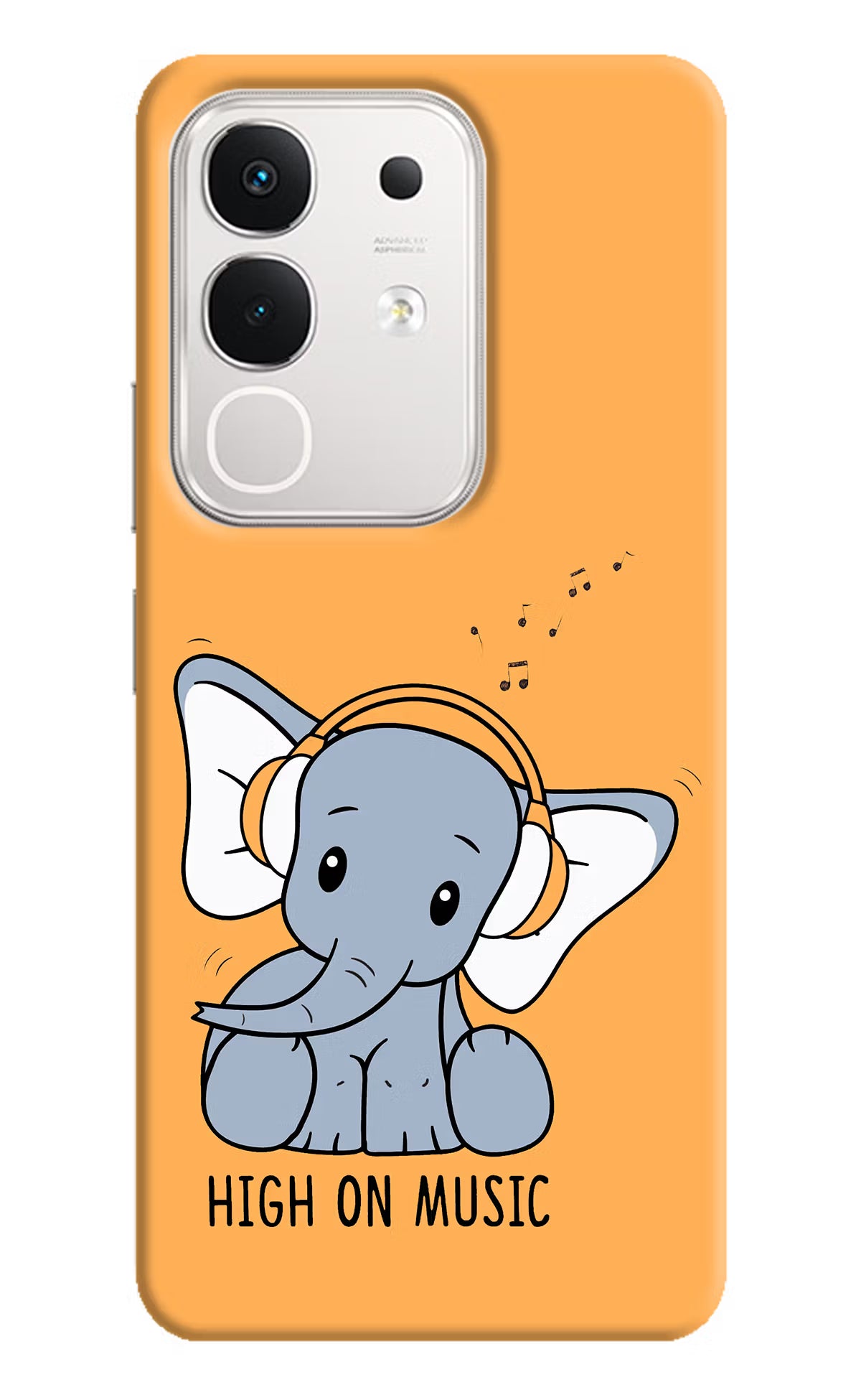 High On Music iQOO Z10x 5G Hard Case Back Cover by Casekaro