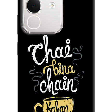 Chai Bina Chain Kaha Re iQOO Z10x 5G Hard Case Back Cover by Casekaro