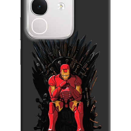 Ironman Throne iQOO Z10x 5G Hard Case Back Cover by Casekaro