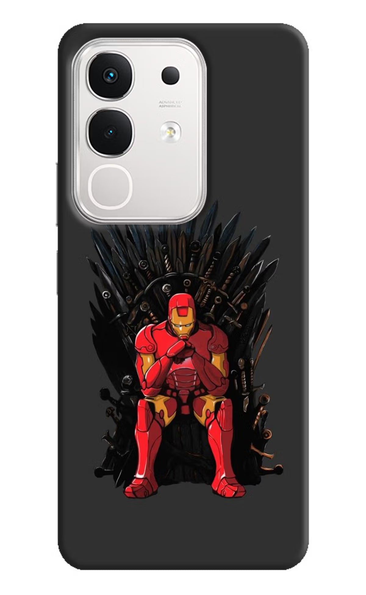 Ironman Throne iQOO Z10x 5G Hard Case Back Cover by Casekaro