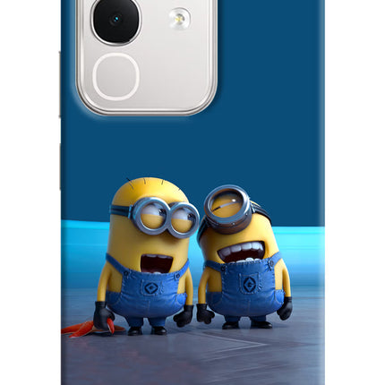 Minion Laughing iQOO Z10x 5G Hard Case Back Cover by Casekaro