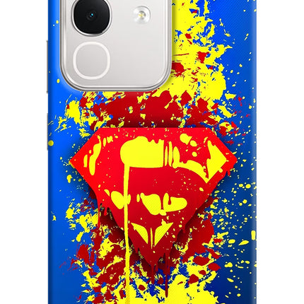 Superman logo iQOO Z10x 5G Hard Case Back Cover by Casekaro