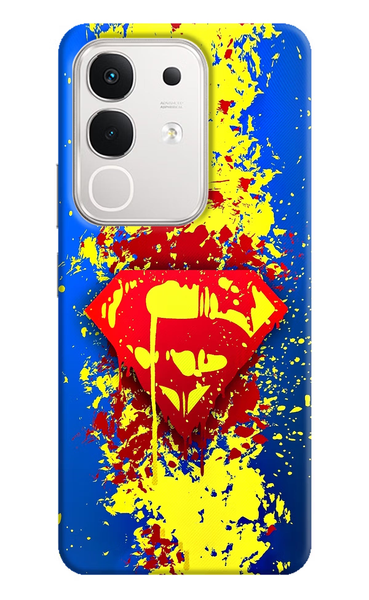 Superman logo iQOO Z10x 5G Hard Case Back Cover by Casekaro
