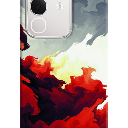 Fire Cloud iQOO Z10x 5G Hard Case Back Cover by Casekaro