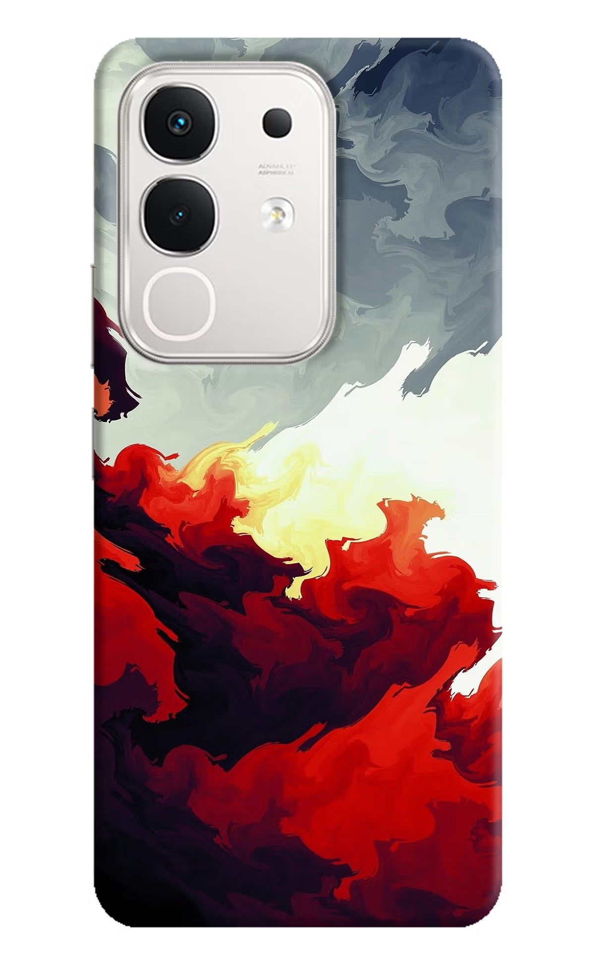 Fire Cloud iQOO Z10x 5G Hard Case Back Cover by Casekaro