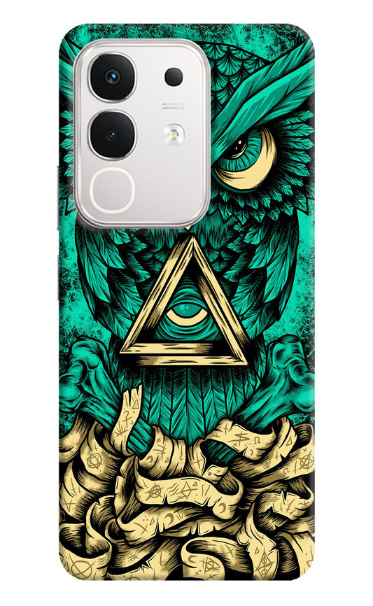 Green Owl iQOO Z10x 5G Hard Case Back Cover by Casekaro