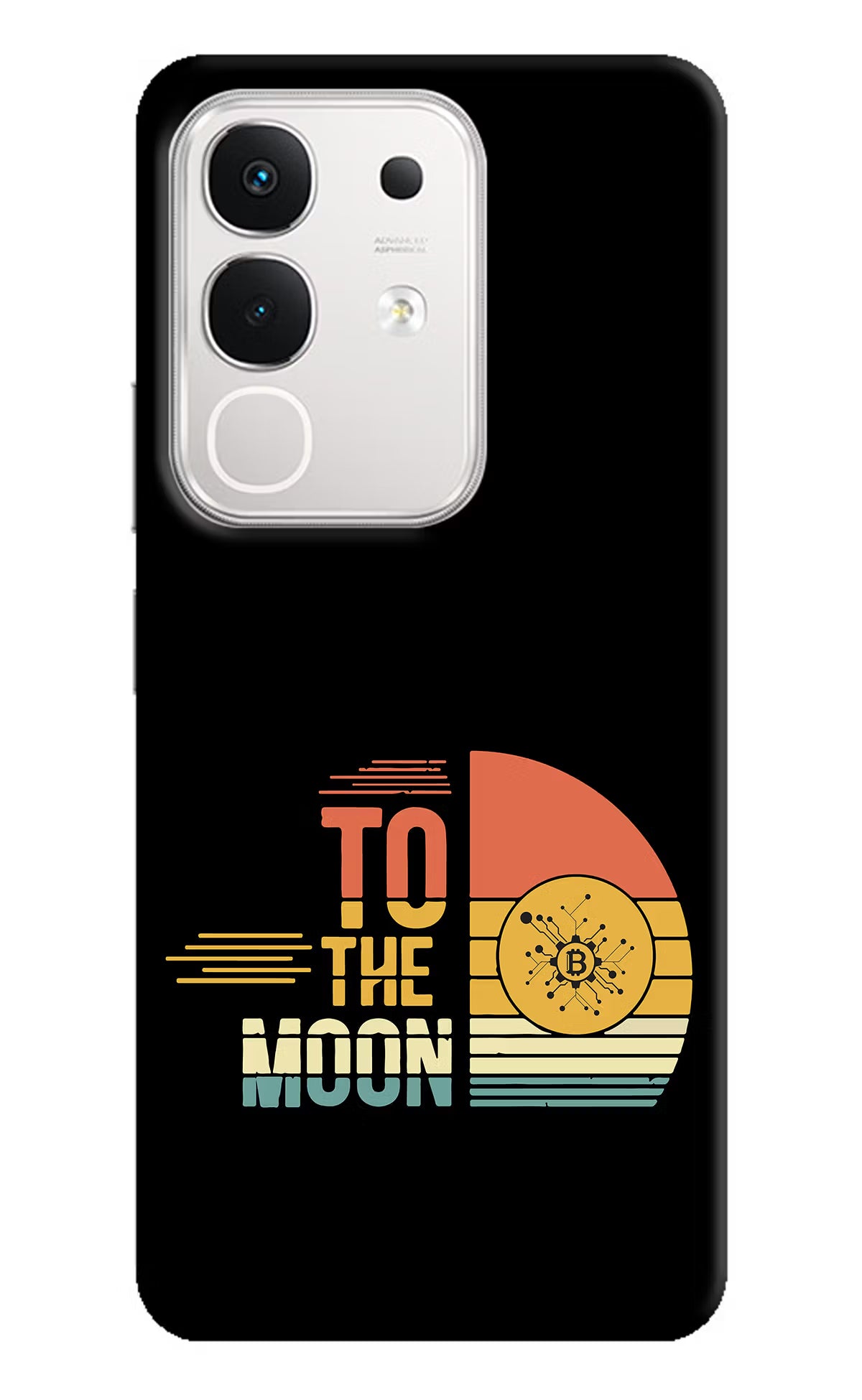 To the Moon iQOO Z10x 5G Hard Case Back Cover by Casekaro