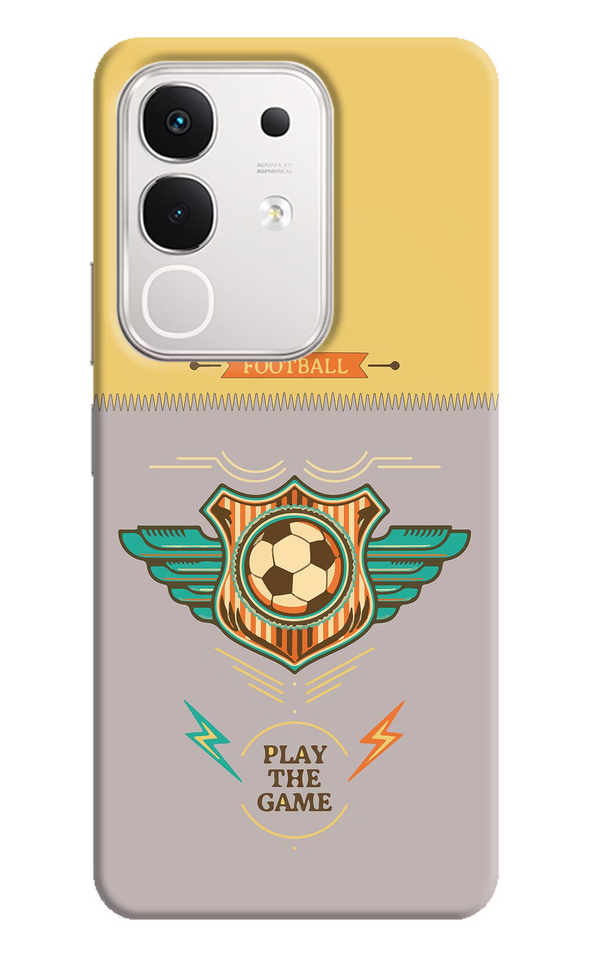 Football iQOO Z10x 5G Hard Case Back Cover by Casekaro