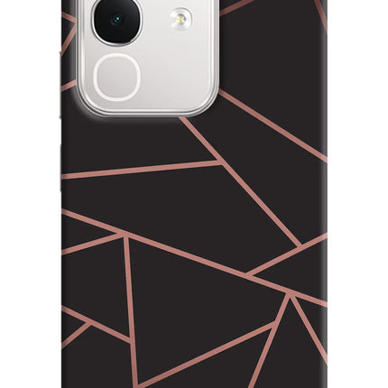 Geometric Pattern iQOO Z10x 5G Hard Case Back Cover by Casekaro