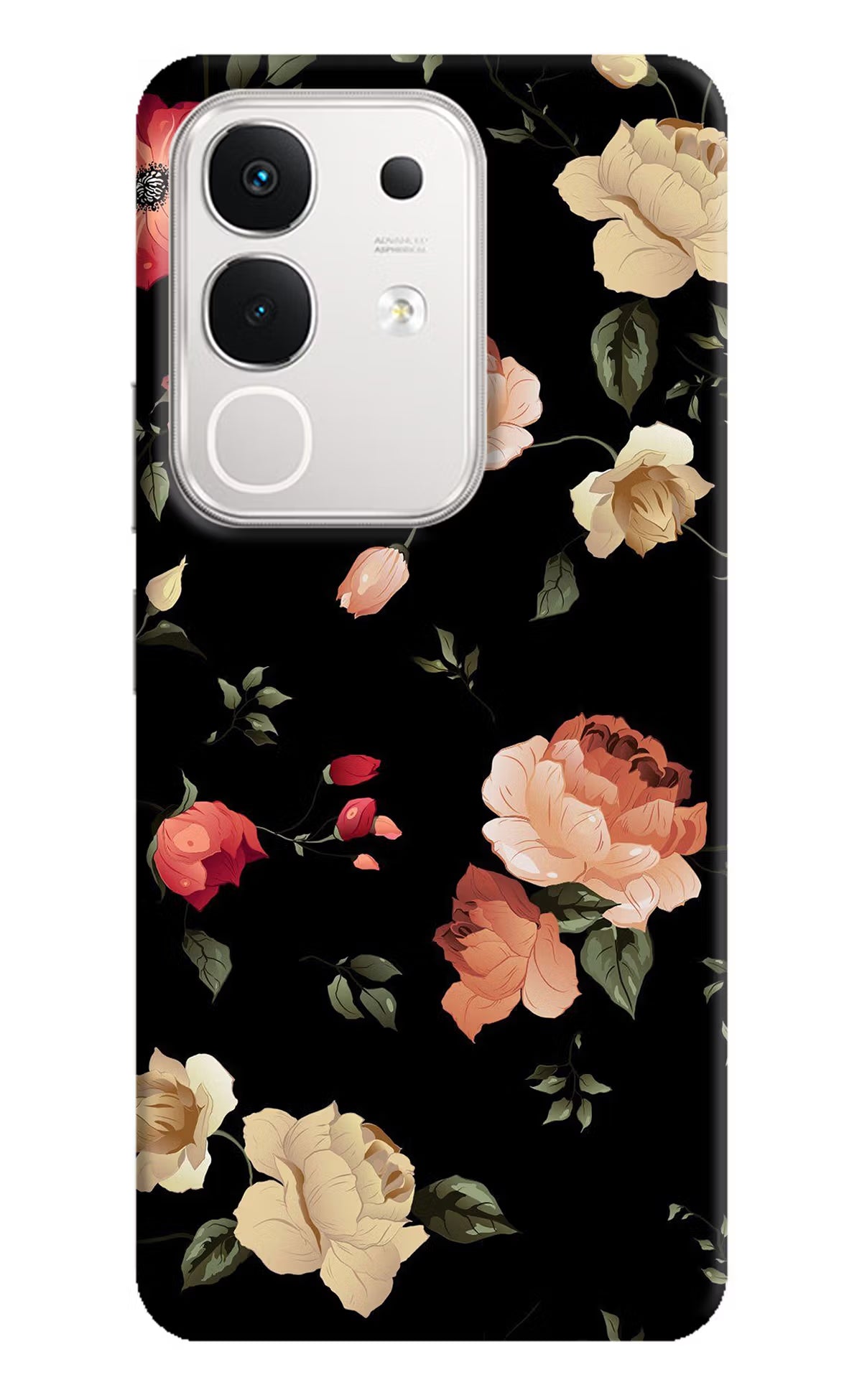Flowers iQOO Z10x 5G Hard Case Back Cover by Casekaro