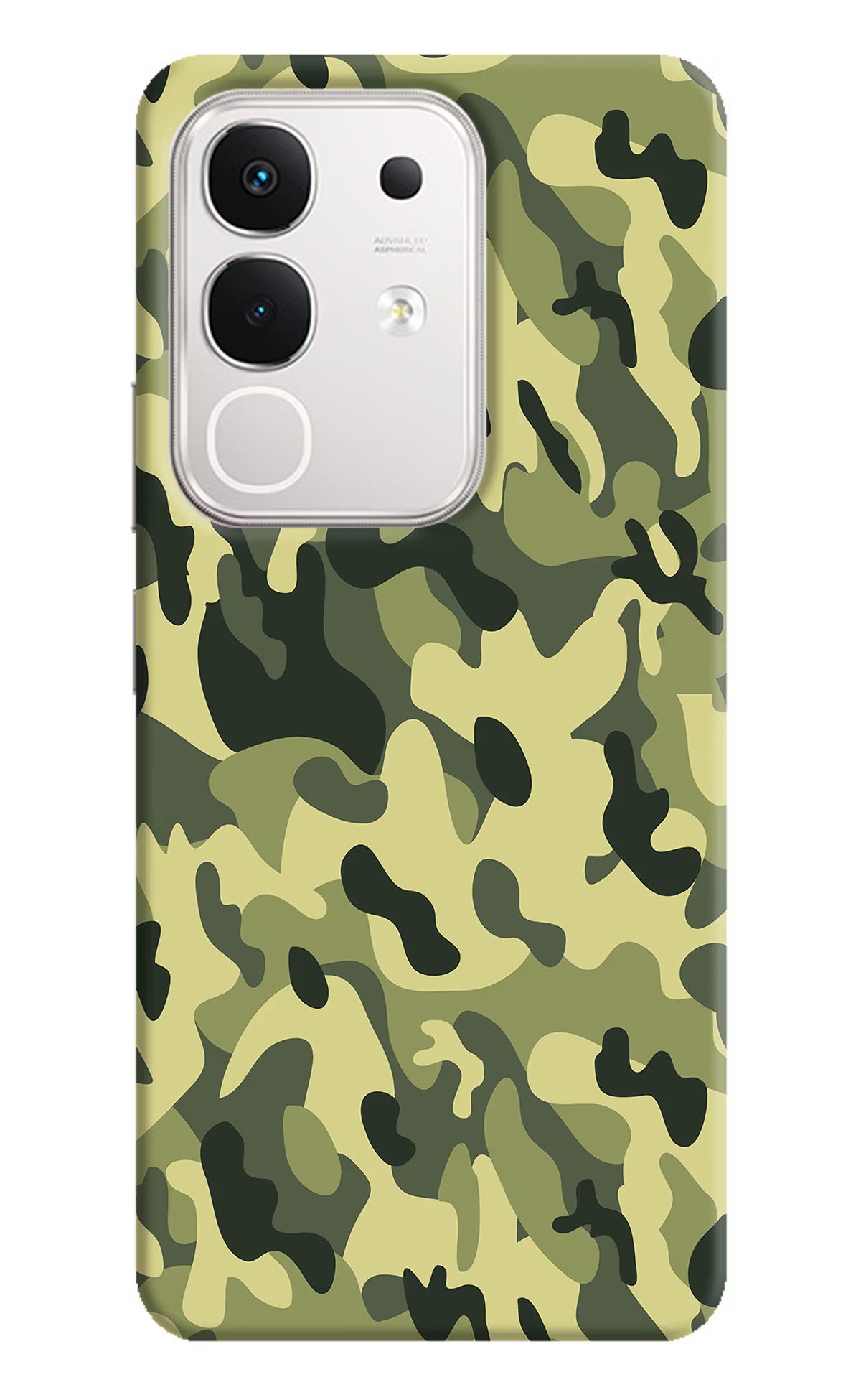 Camouflage iQOO Z10x 5G Hard Case Back Cover by Casekaro