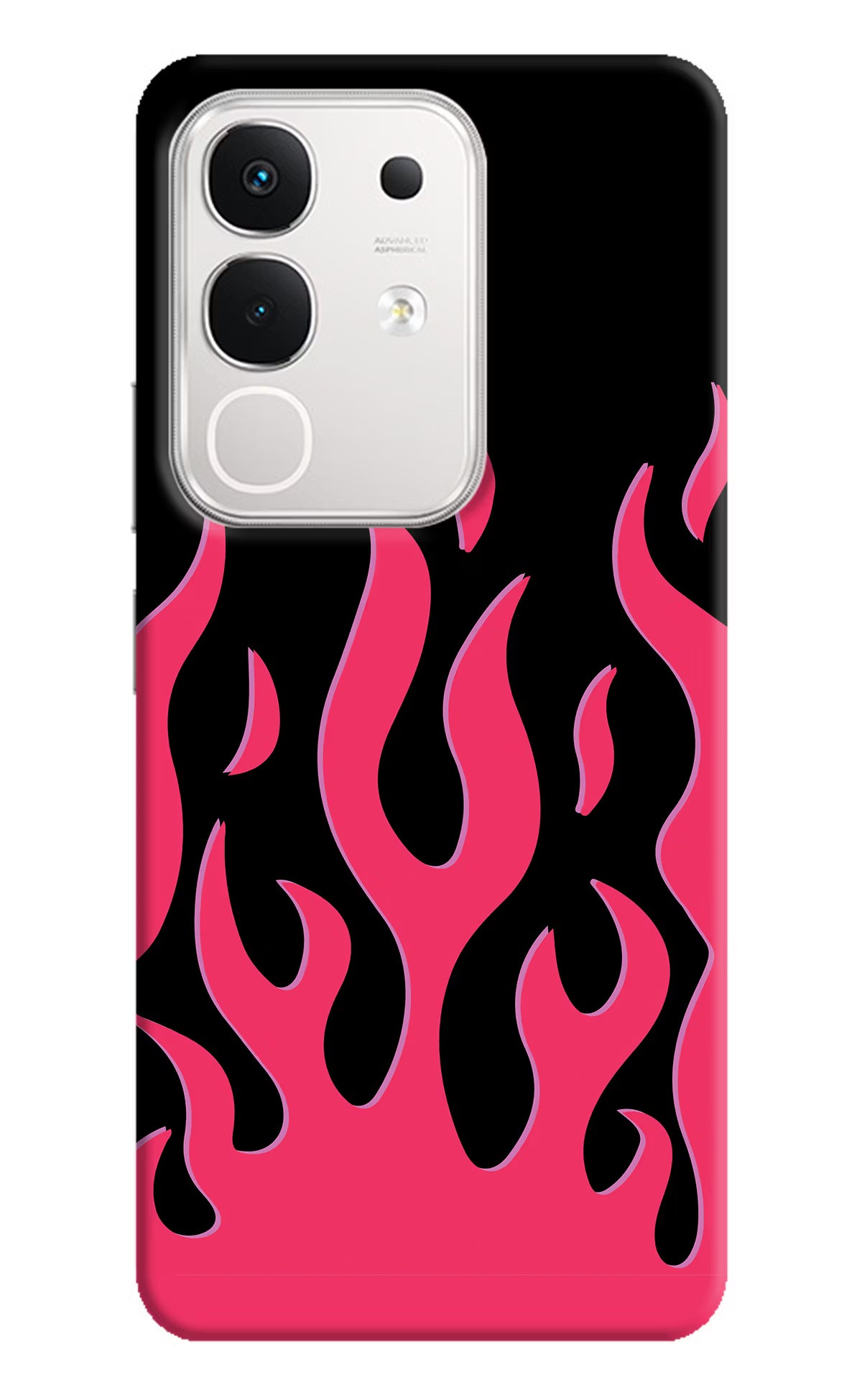 Fire Flames iQOO Z10x 5G Hard Case Back Cover by Casekaro