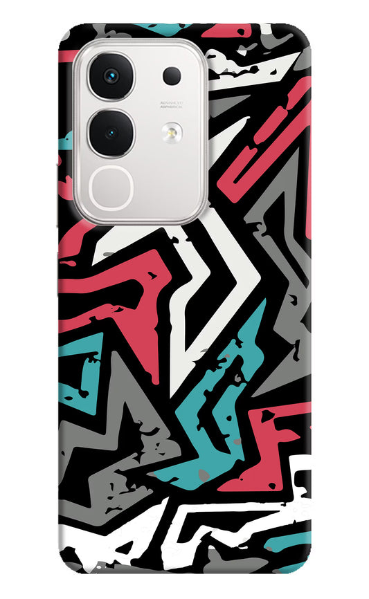 Geometric Graffiti iQOO Z10x 5G Hard Case Back Cover by Casekaro