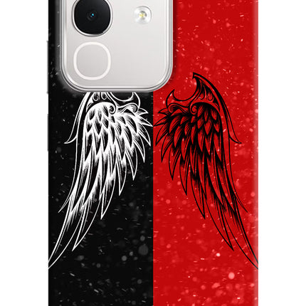 Wings iQOO Z10x 5G Hard Case Back Cover by Casekaro