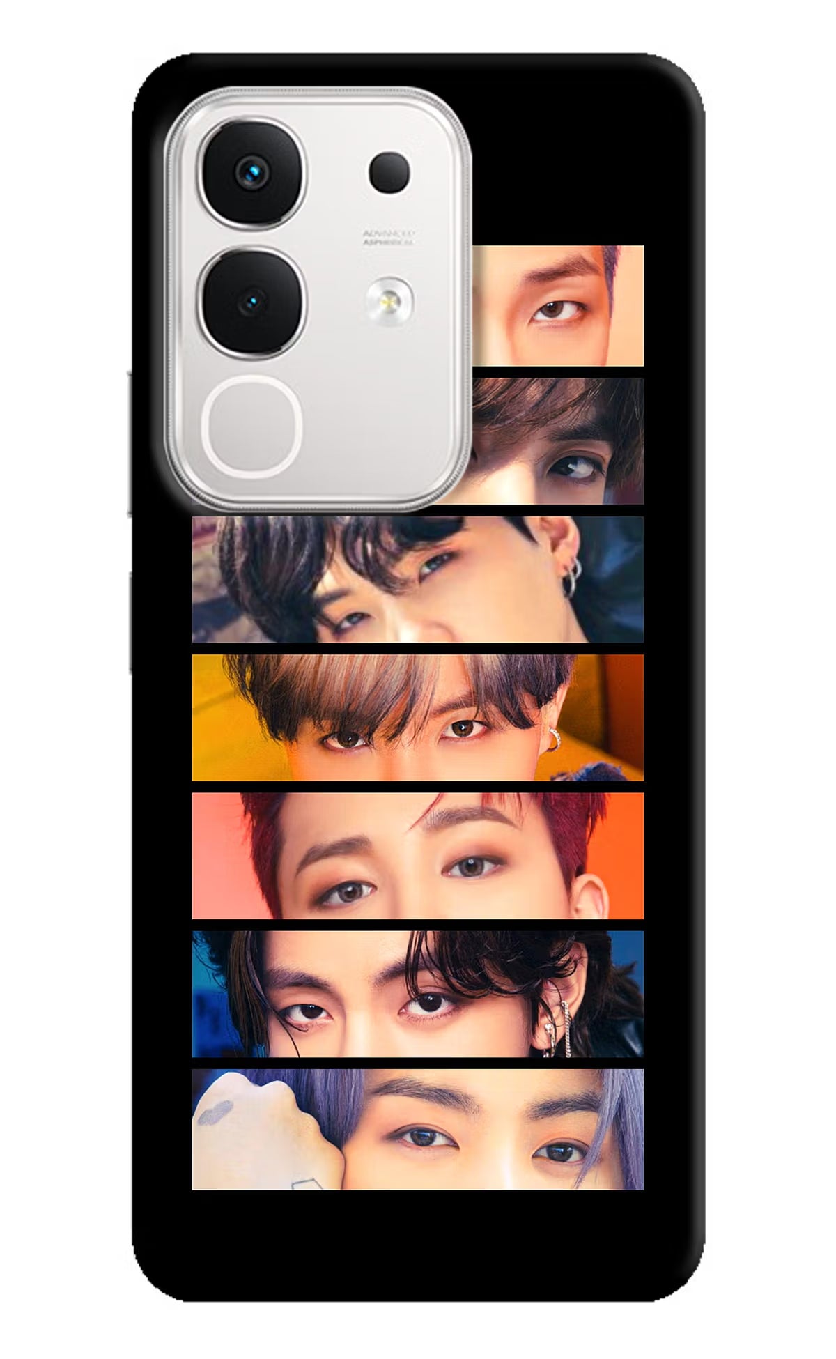 BTS Eyes iQOO Z10x 5G Hard Case Back Cover by Casekaro