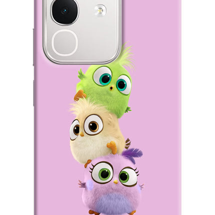 Cute Little Birds iQOO Z10x 5G Hard Case Back Cover by Casekaro