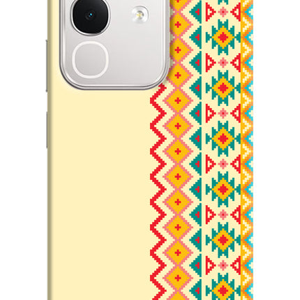 Ethnic Seamless iQOO Z10x 5G Hard Case Back Cover by Casekaro