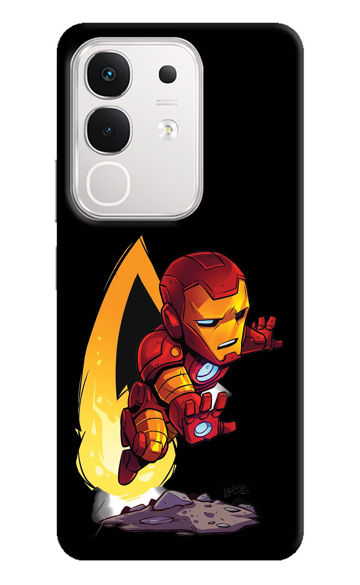 IronMan iQOO Z10x 5G Hard Case Back Cover by Casekaro