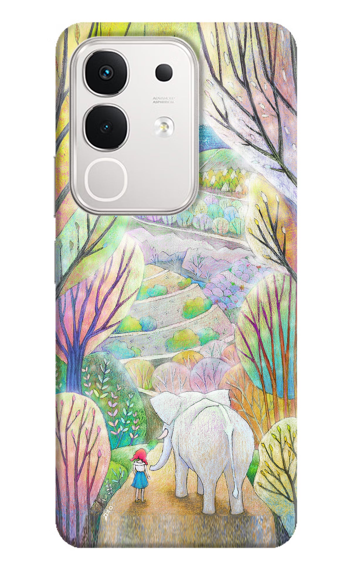 Nature Painting iQOO Z10x 5G Hard Case Back Cover by Casekaro
