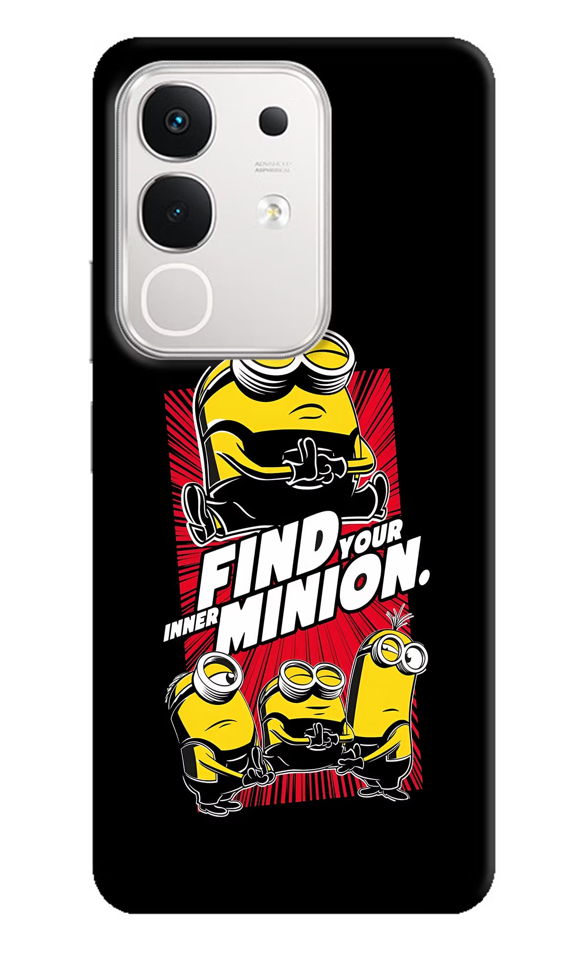 Find your inner Minion iQOO Z10x 5G Hard Case Back Cover by Casekaro