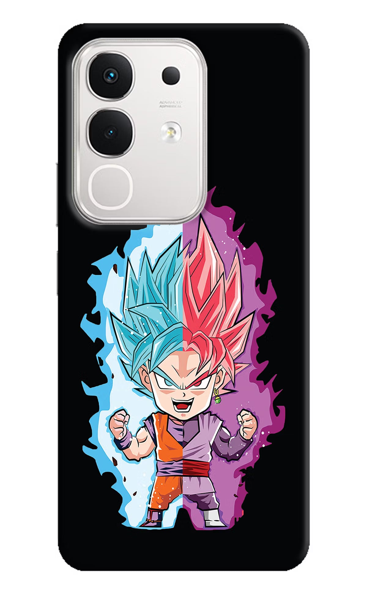 Chota Goku iQOO Z10x 5G Hard Case Back Cover by Casekaro