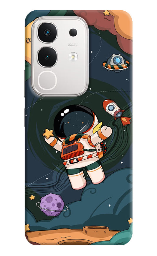 Cartoon Astronaut iQOO Z10x 5G Hard Case Back Cover by Casekaro