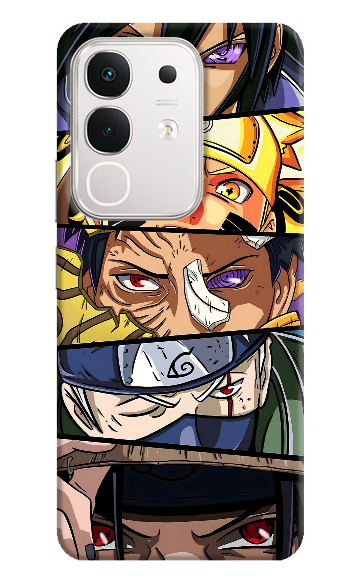 Naruto Character iQOO Z10x 5G Hard Case Back Cover by Casekaro
