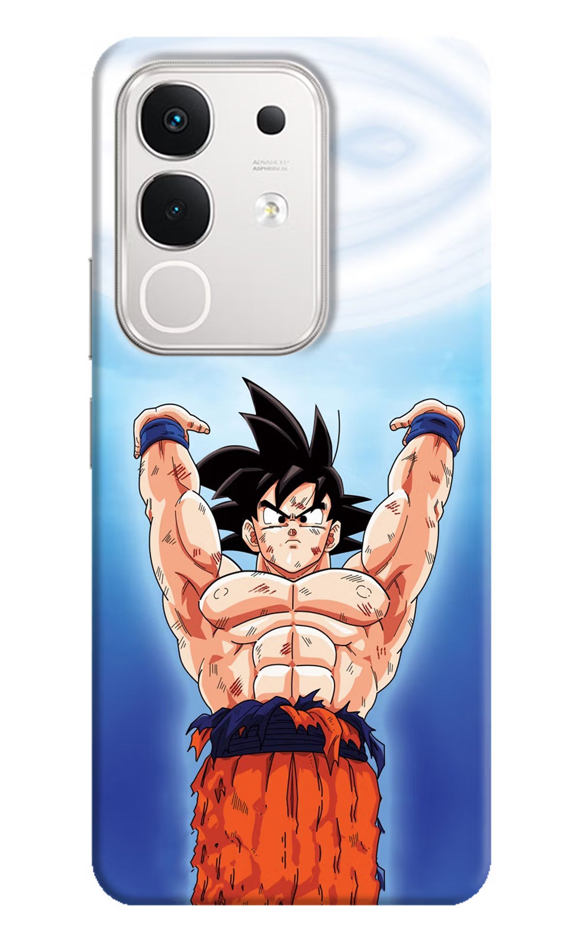 Goku Power iQOO Z10x 5G Hard Case Back Cover by Casekaro