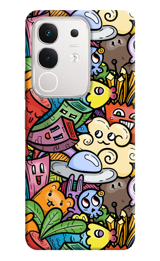Veggie Doodle iQOO Z10x 5G Hard Case Back Cover by Casekaro