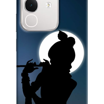 Shri Krishna Silhouette iQOO Z10x 5G Hard Case Back Cover by Casekaro