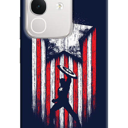 Captain America Marvel Art iQOO Z10x 5G Hard Case Back Cover by Casekaro