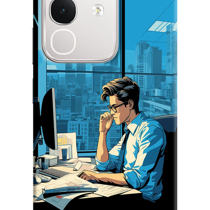Focused Hustler (AI Generated) iQOO Z10x 5G Hard Case Back Cover by Casekaro