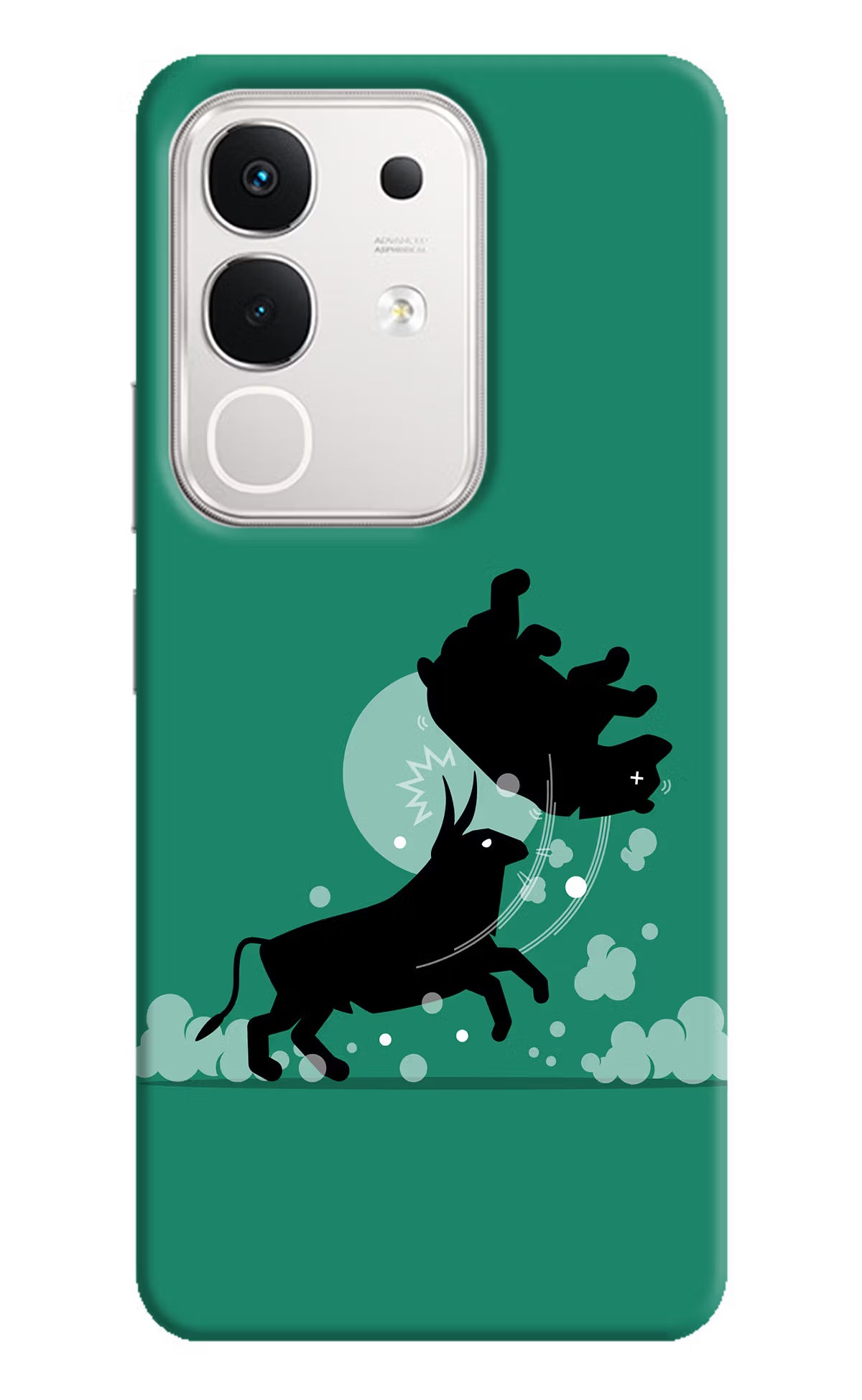 Bull Conqueror iQOO Z10x 5G Hard Case Back Cover by Casekaro