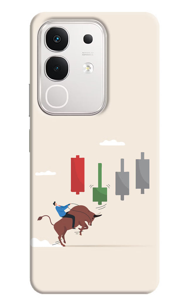 Bull Trading Momentum iQOO Z10x 5G Hard Case Back Cover by Casekaro