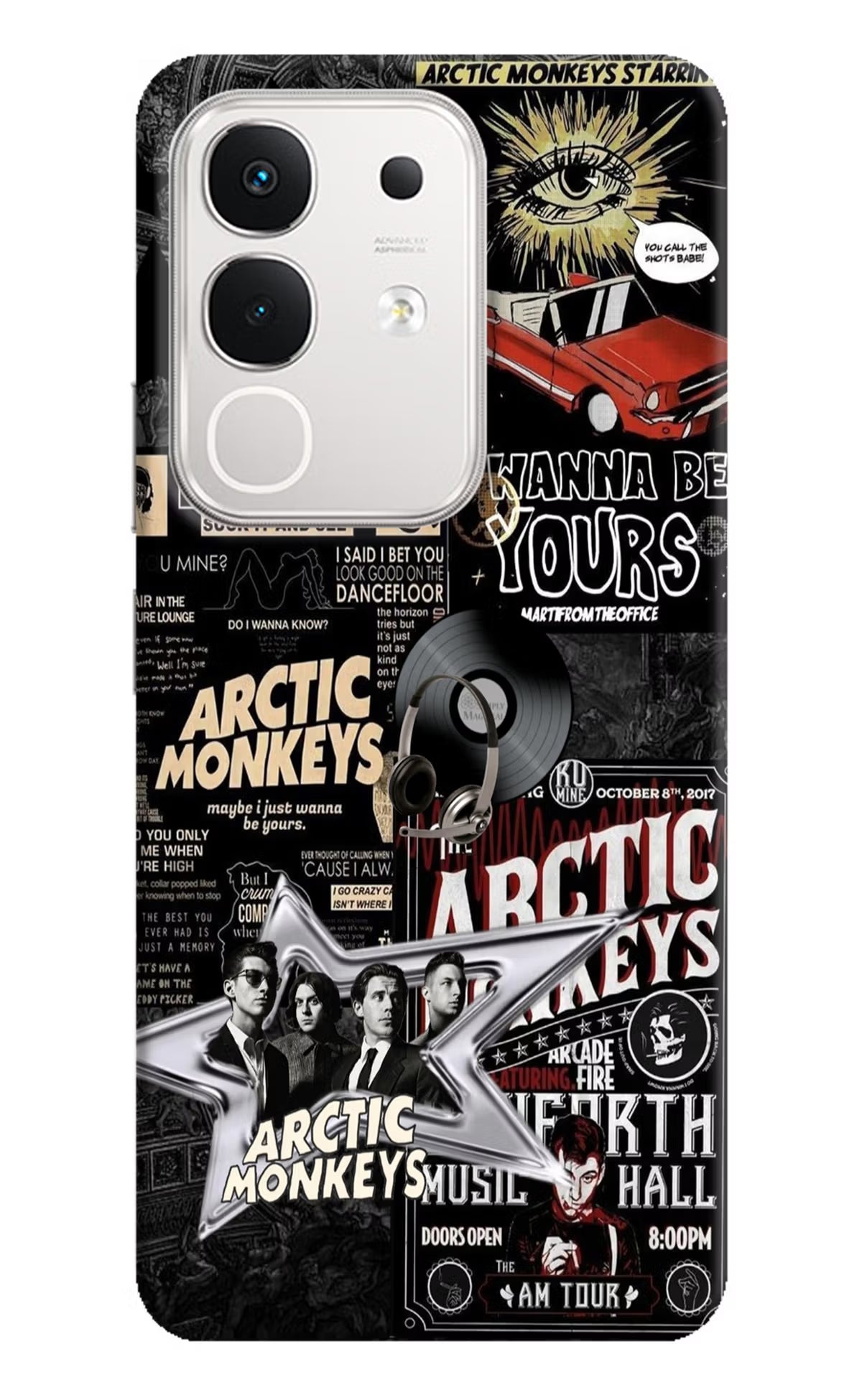 Arctic Monkeys iQOO Z10x 5G Hard Case Back Cover by Casekaro