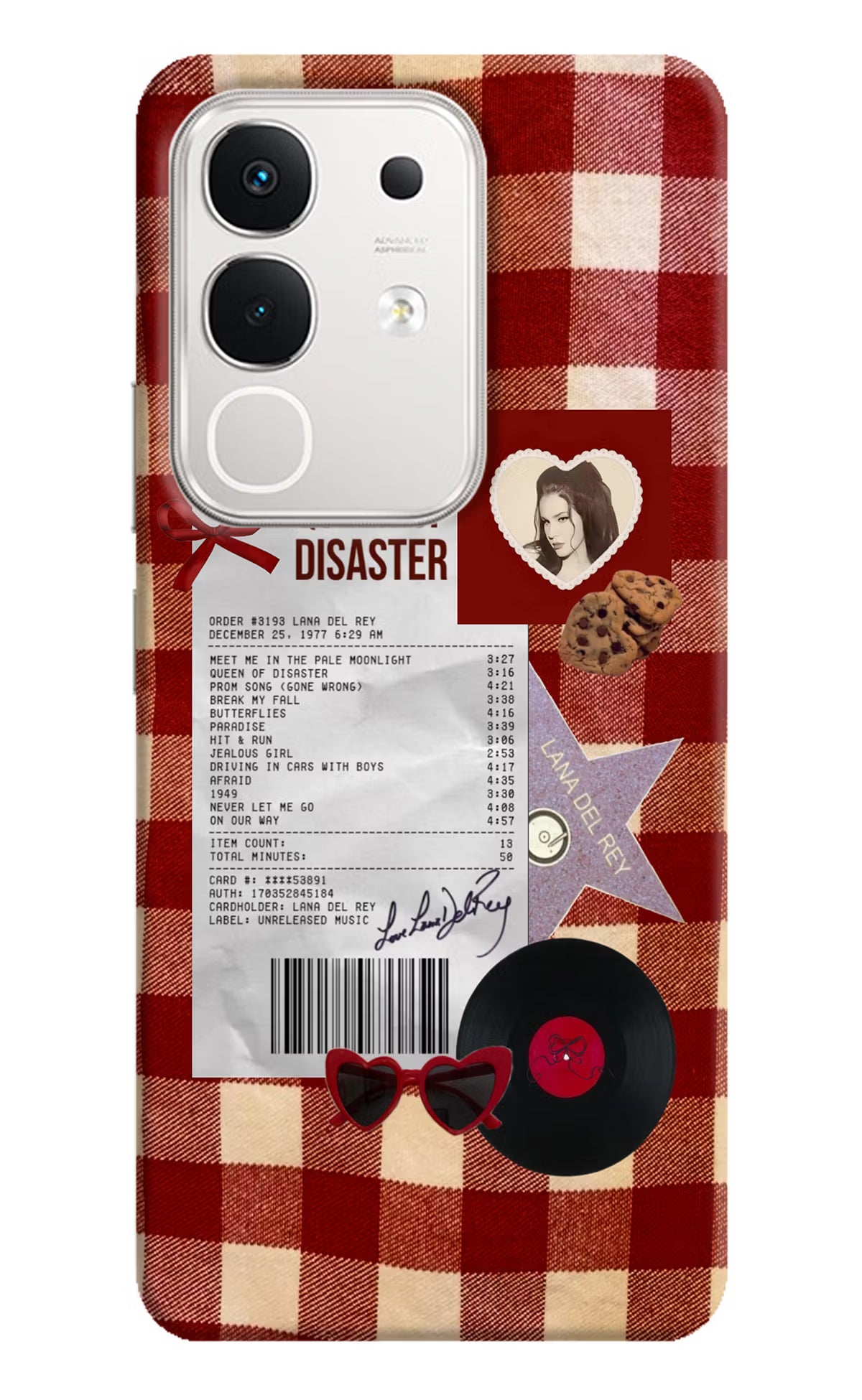 Queen of Disaster iQOO Z10x 5G Hard Case Back Cover by Casekaro