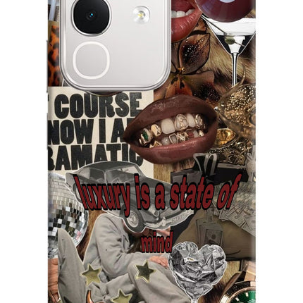Luxury iQOO Z10x 5G Hard Case Back Cover by Casekaro