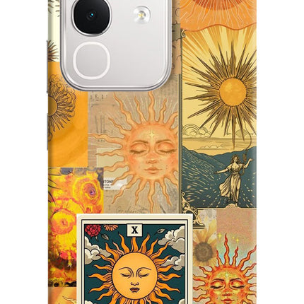 Sun iQOO Z10x 5G Hard Case Back Cover by Casekaro