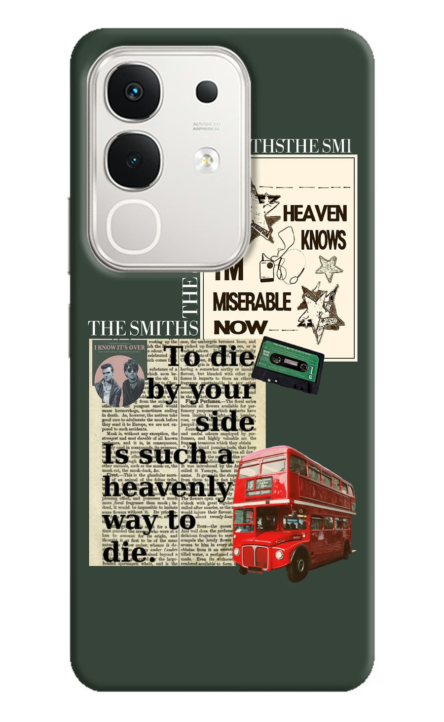 The Smiths iQOO Z10x 5G Back Cover, Hard case