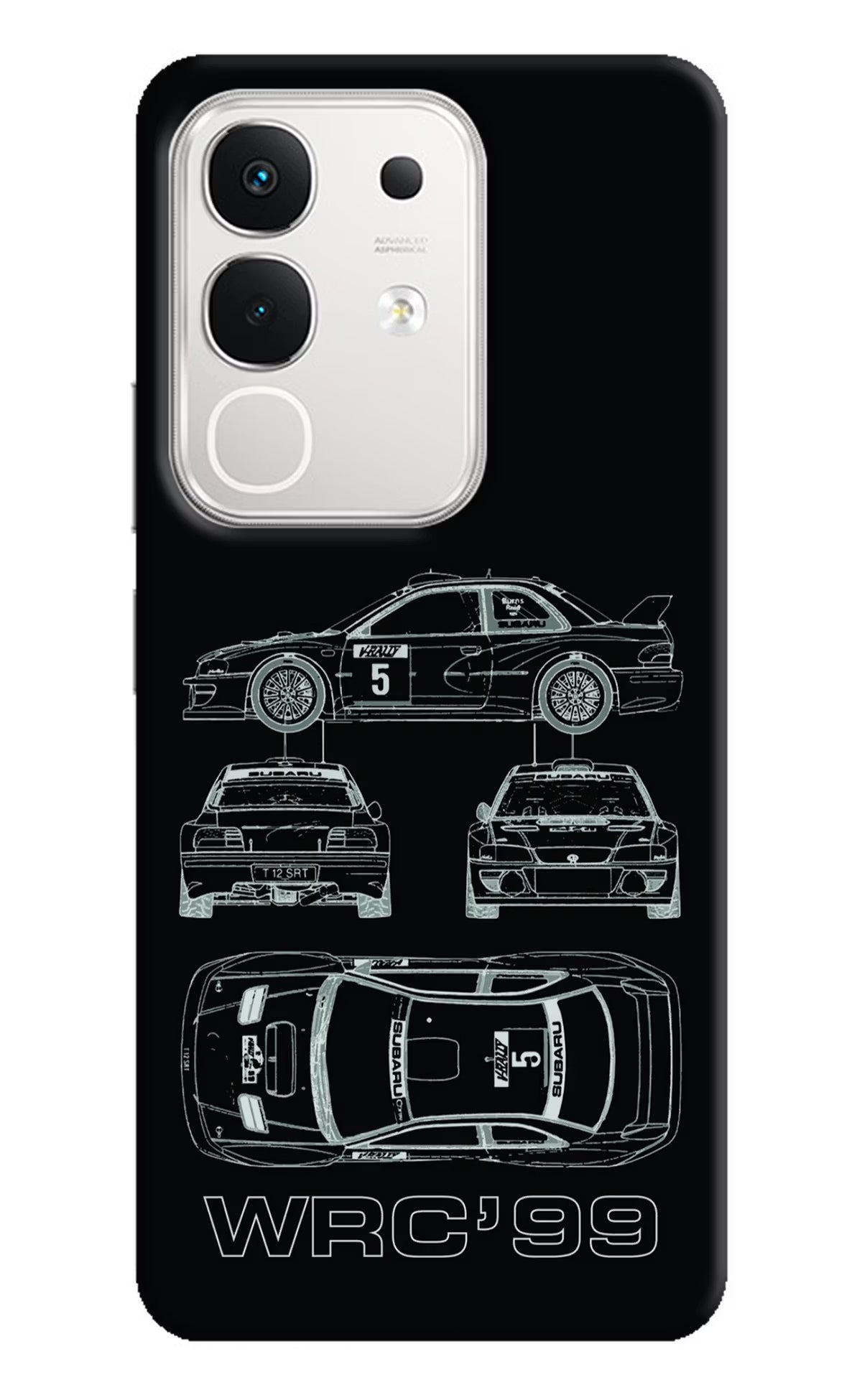 WRC'99 iQOO Z10x 5G Hard Case Back Cover by Casekaro