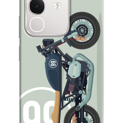 Classic Cafe Racer 99 iQOO Z10x 5G Hard Case Back Cover by Casekaro