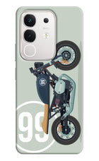 Classic Cafe Racer 99 iQOO Z10x 5G Hard Case Back Cover by Casekaro