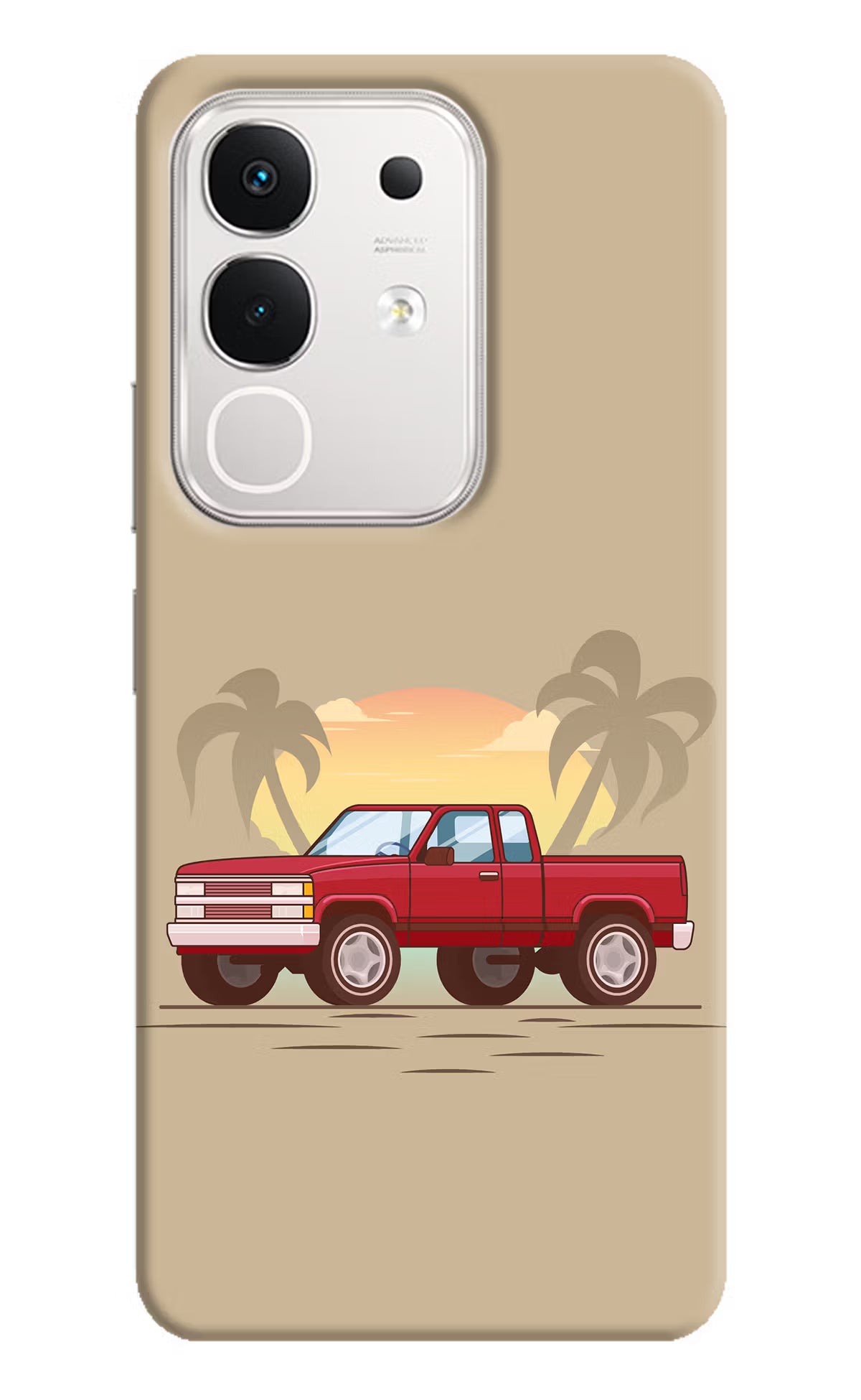 Desert Classic Drive iQOO Z10x 5G Hard Case Back Cover by Casekaro