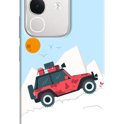 Mountain Trail Beast iQOO Z10x 5G Hard Case Back Cover by Casekaro