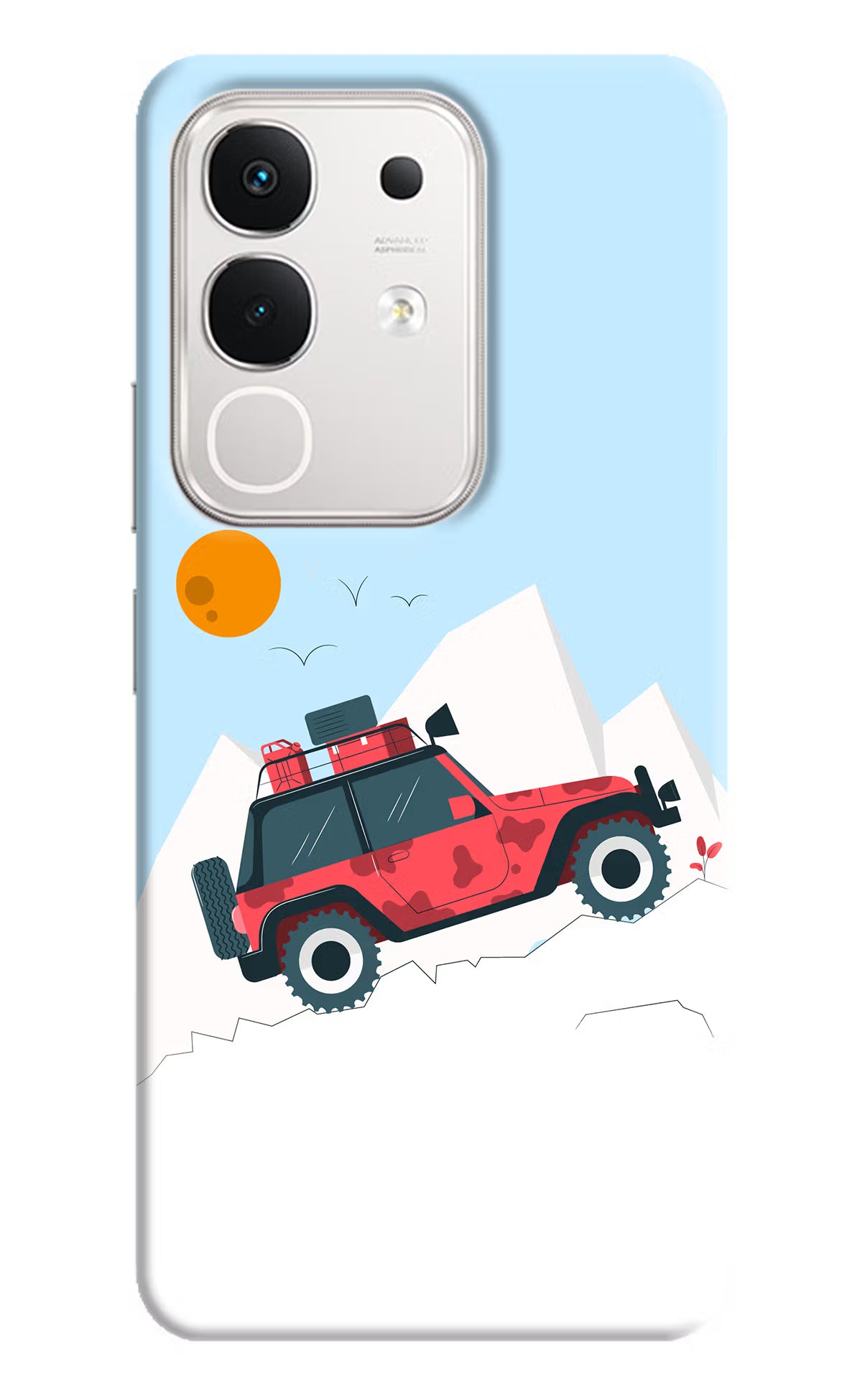Mountain Trail Beast iQOO Z10x 5G Hard Case Back Cover by Casekaro