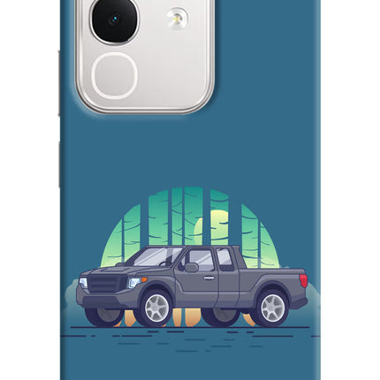 Retro Garage Vibe iQOO Z10x 5G Hard Case Back Cover by Casekaro