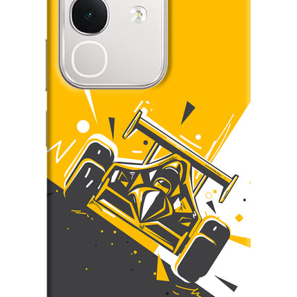 Track King iQOO Z10x 5G Hard Case Back Cover by Casekaro